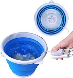 Bañera plegable mejorada lavadora portátil turbina ultrasónica